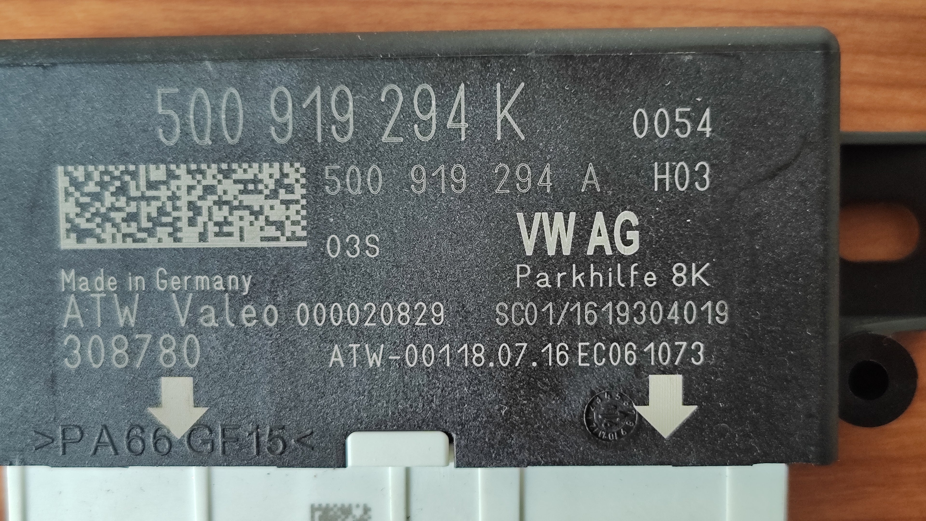 Centralina sensori di parcheggio VW Golf 7 5Q0919294K