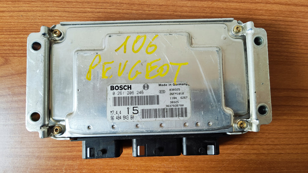 Centralina motore Peugeot 106 1.1B 0261206246 9648484380 