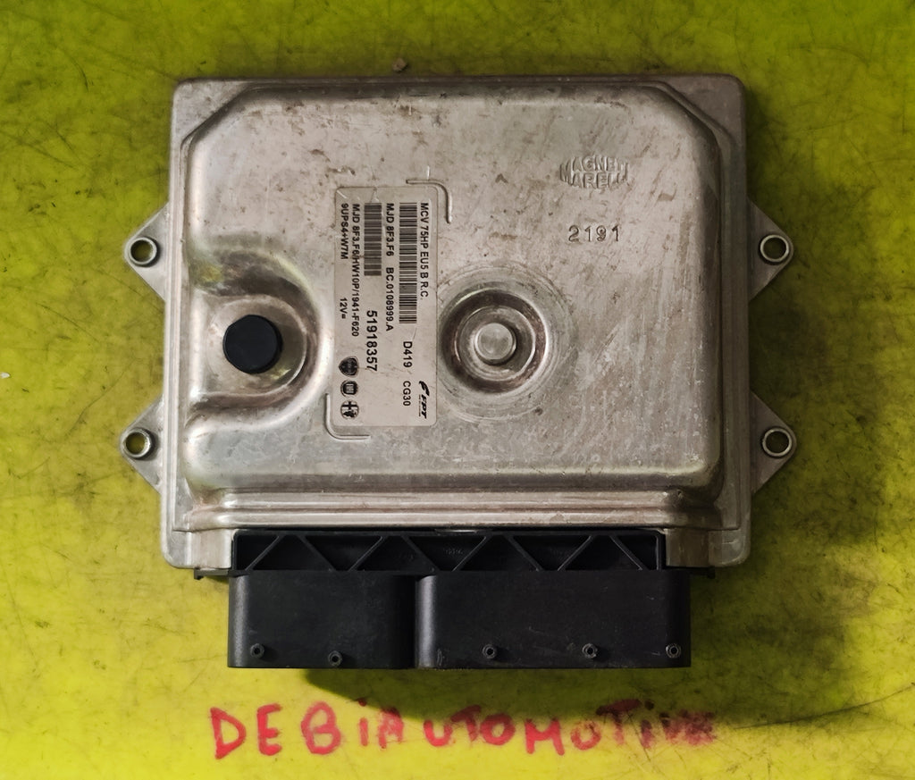 Centralina motore Fiat Fiorino 51918357 MJD8F3.F6 