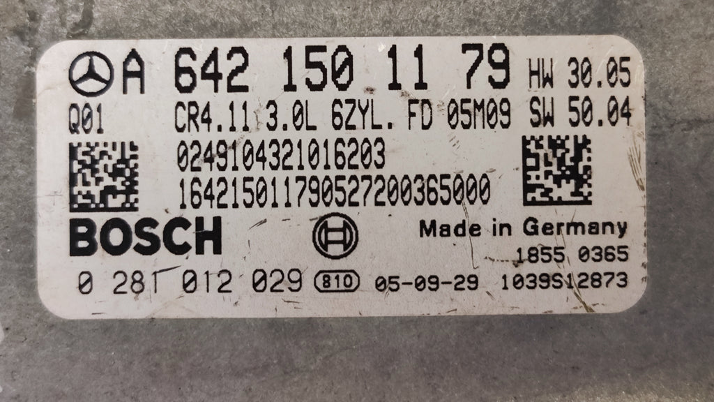 Centralina motore Mercedes-Benz E280 2.8CDI A6421501179 0281012029