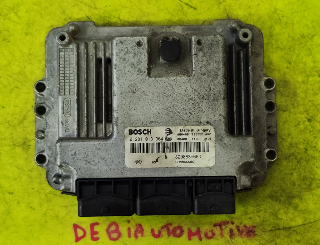 Centralina motore Renault master 2.5 DCI 0281013364 8200635663 