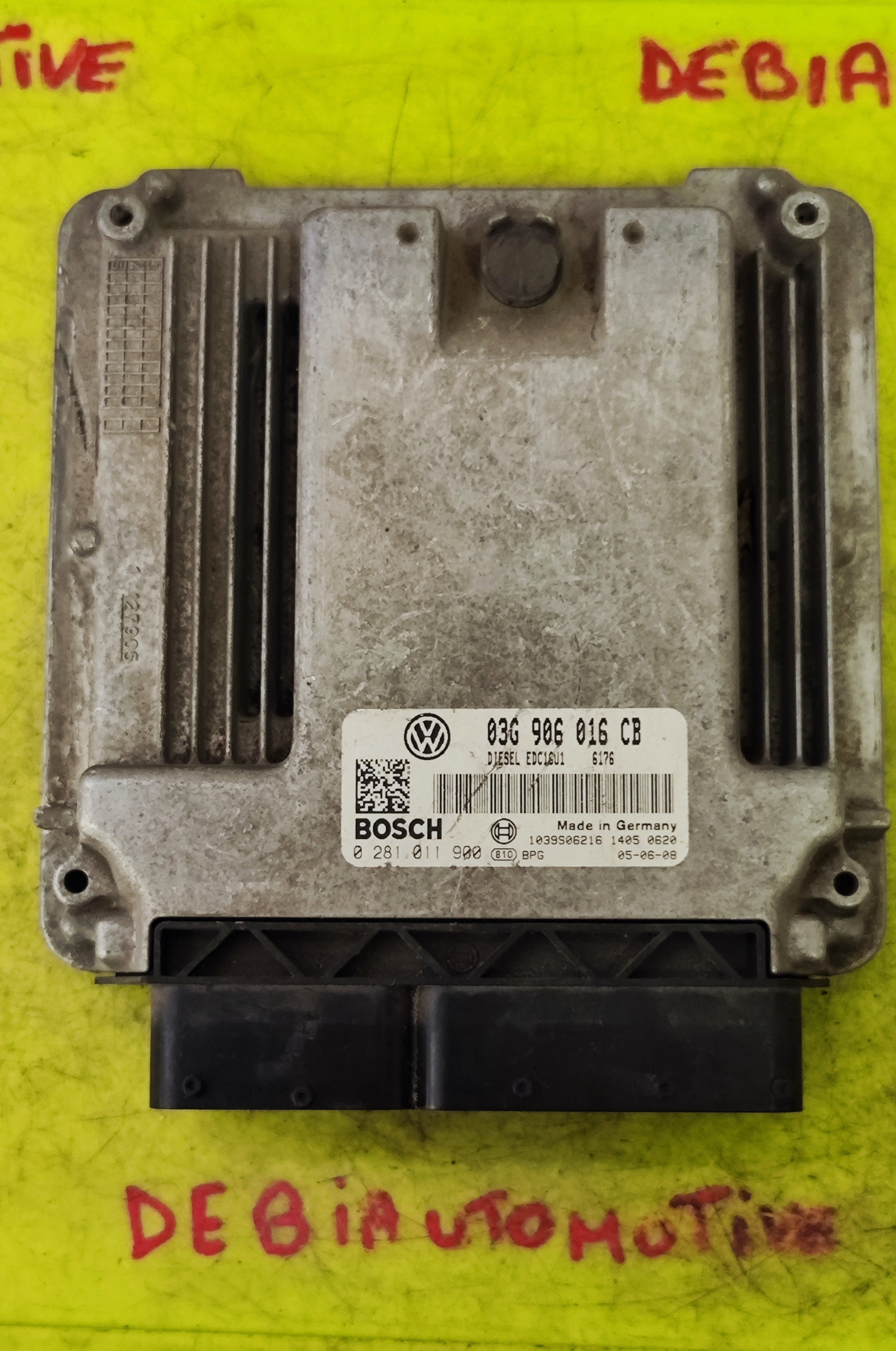 Centralina motore VW Golf 5 1.9 TDI 0281011900 03G906016 CB 