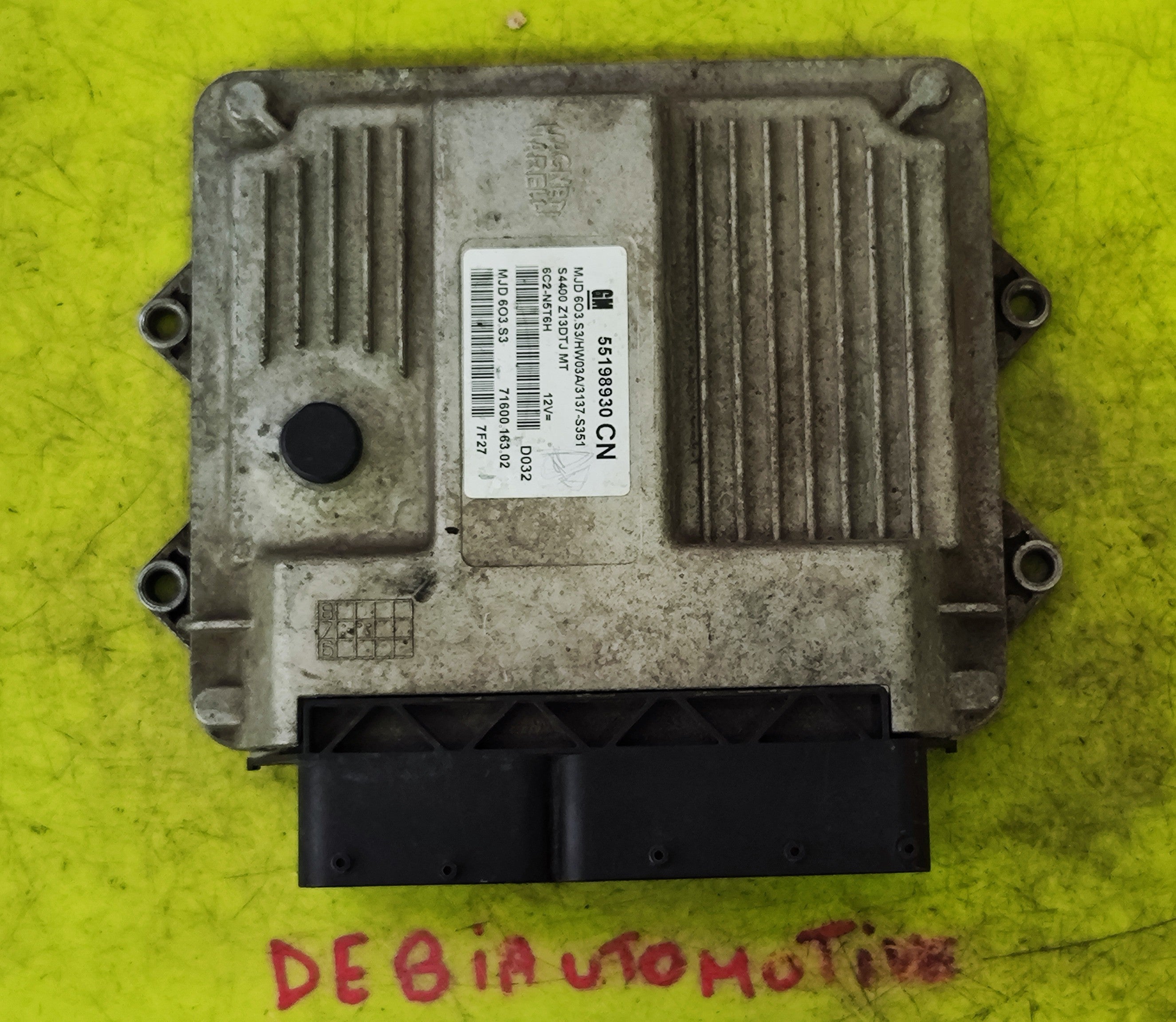 Centralina motore Opel Corsa D 55198930CN MJD6O3.S3 HW03A