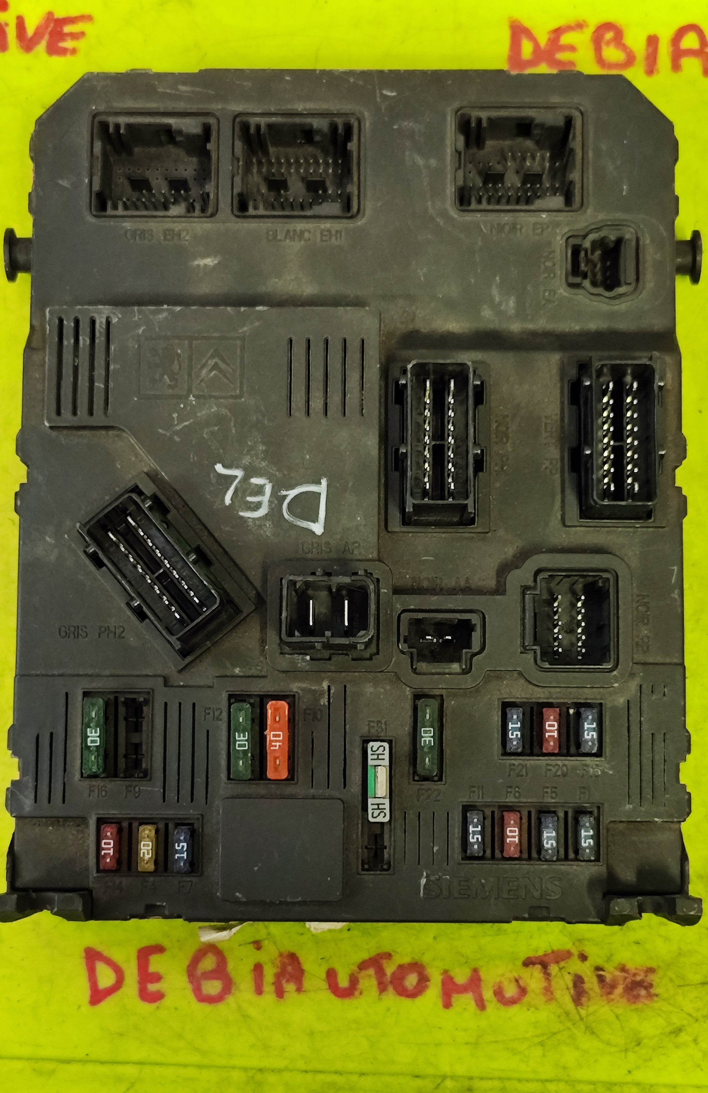 Body computer Citroen C3 9650585780 BSI-F02 