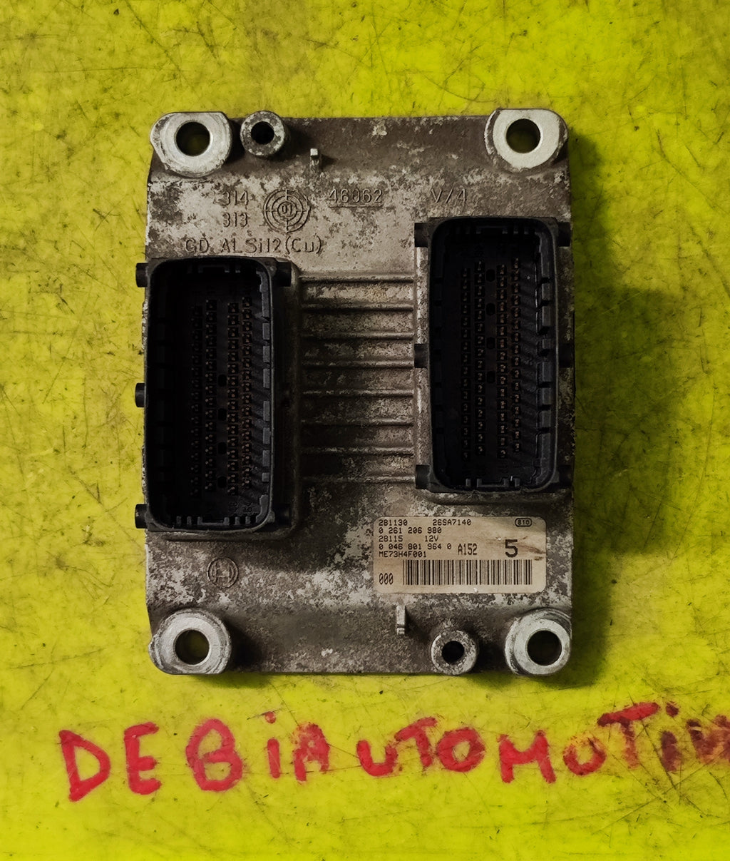 Centralina motore Fiat Punto 188 1.2B 0261206980 ME73H4F001 