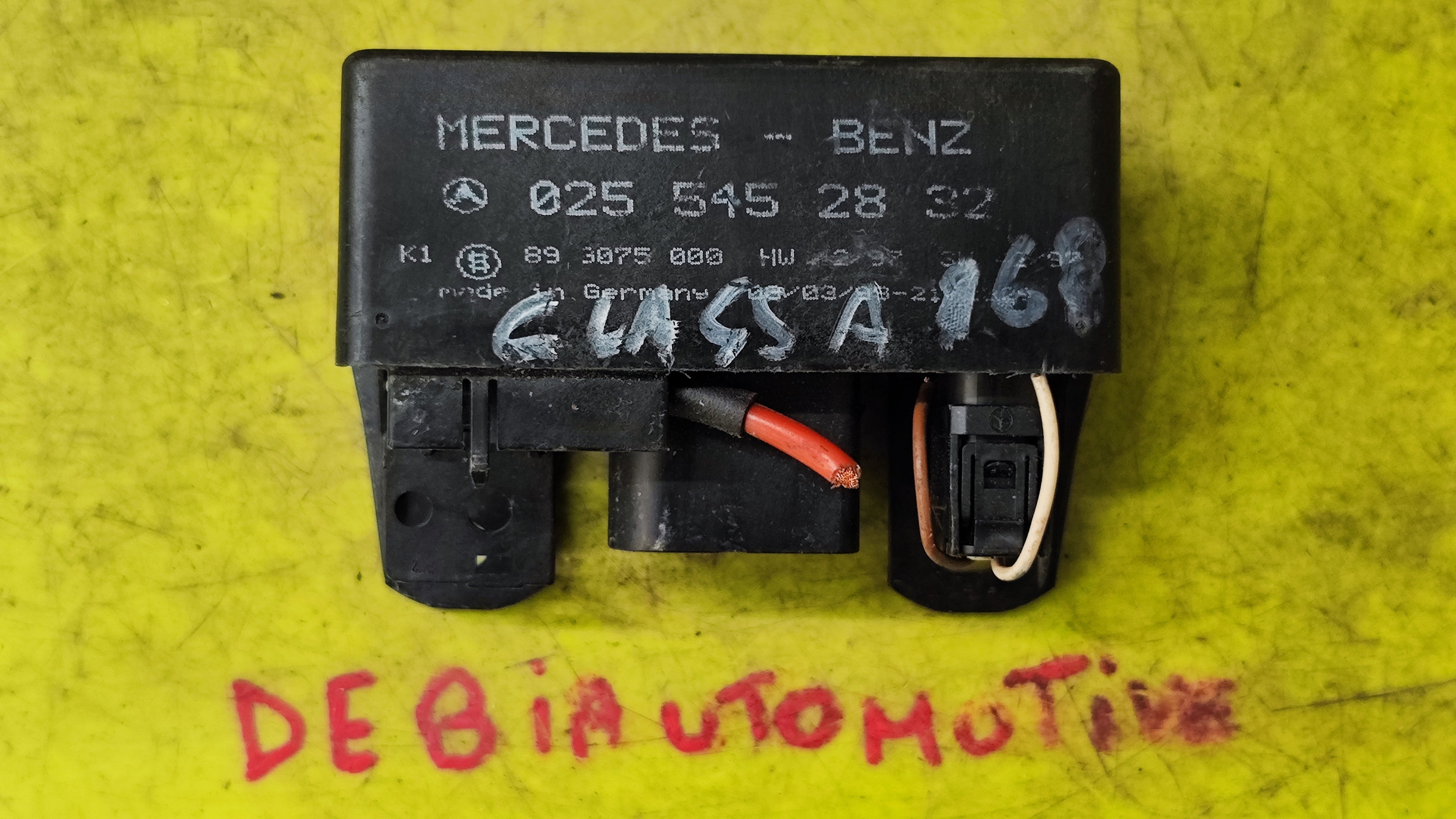 Centralina preriscaldamento candelette Meredes-Benz Classe A W168 0255452832 