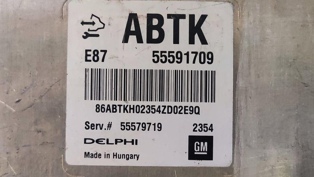 Centralina motore Opel Mokka A 1.7 CDTI 55591709 ABTK 