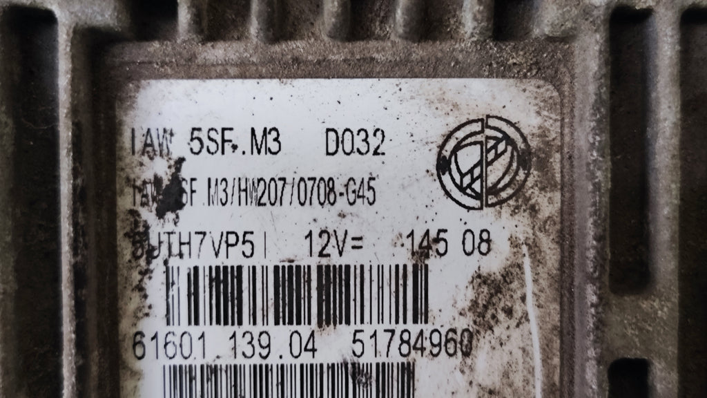 Centralina motore Fiat Idea 1.4B IAW5SF.M3 HW207 51784960 