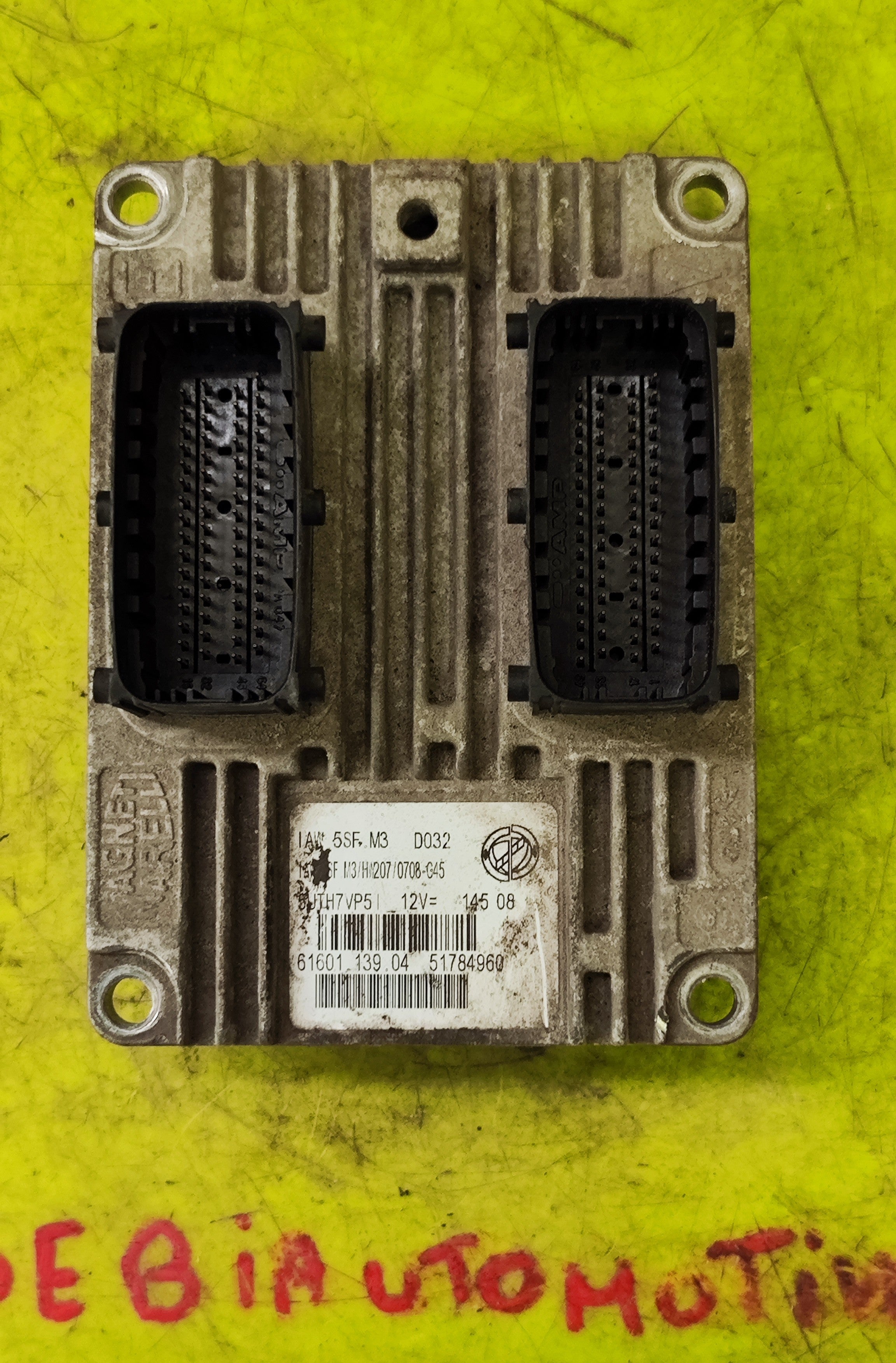 Centralina motore Fiat Idea 1.4B IAW5SF.M3 HW207 51784960 