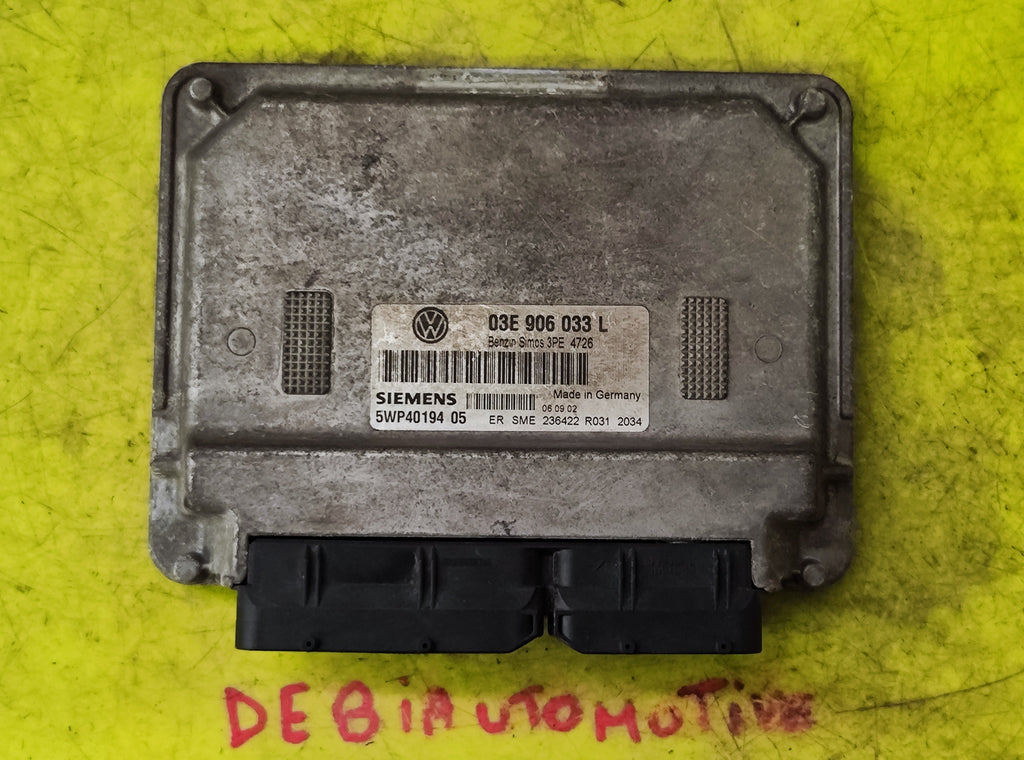 Centralina Motore Volkswagen Polo 1.2B 03E906033L 5WP40194  