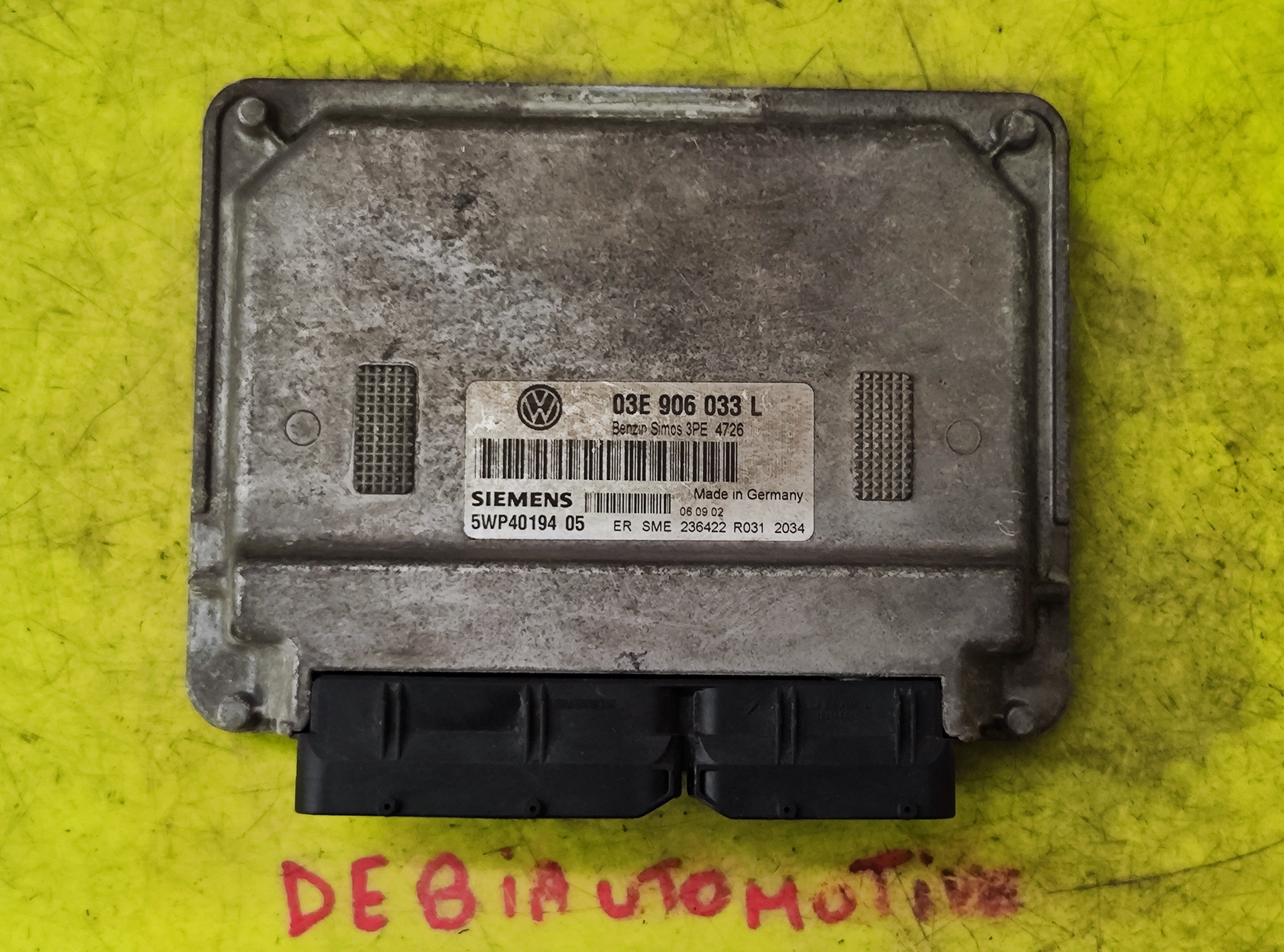 Centralina Motore Volkswagen Polo 1.2B 03E906033L 5WP40194  