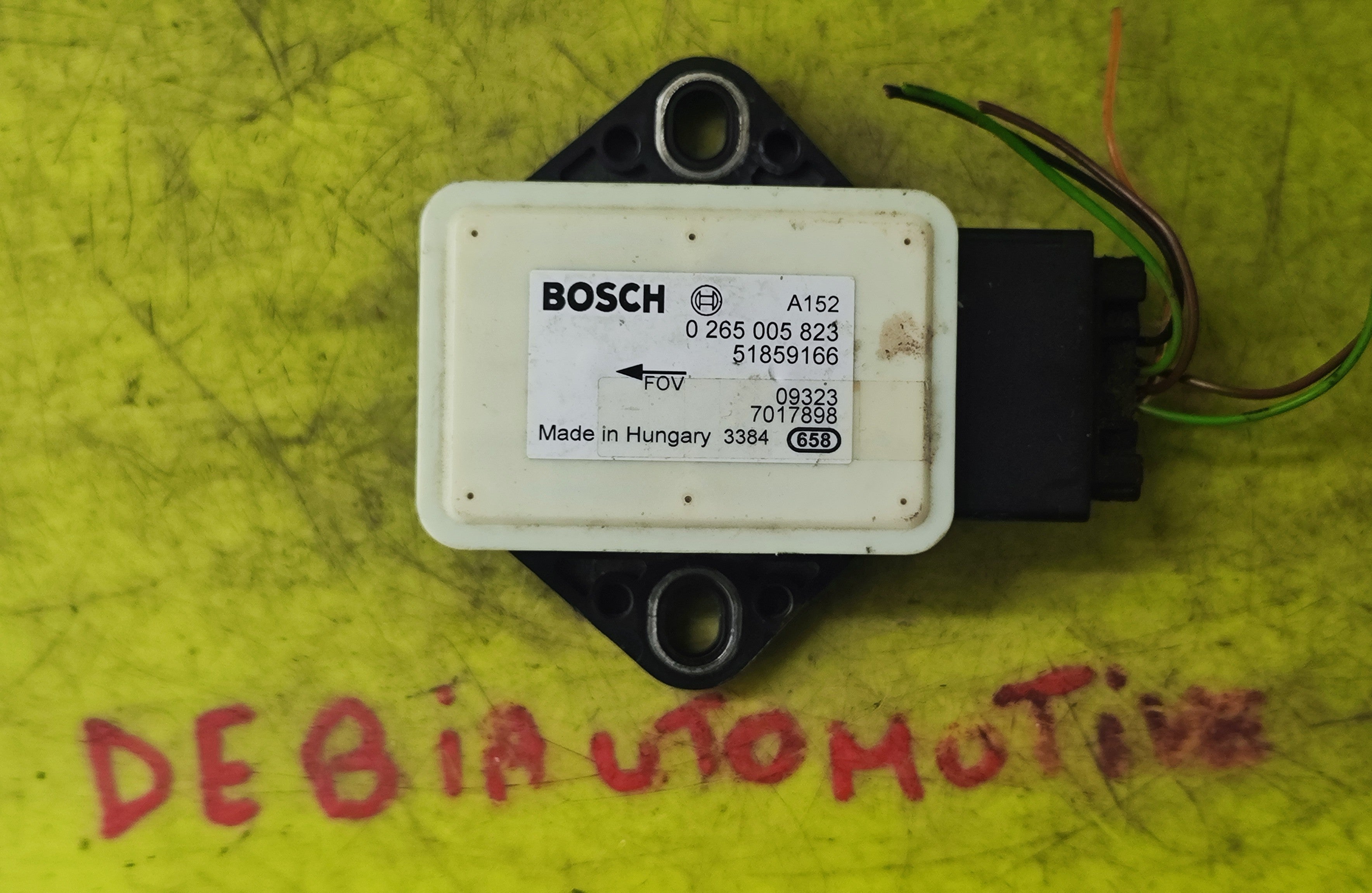 SENSORE IMBARDATA FIAT Punto EVO 1.4 Benzina 0265005823