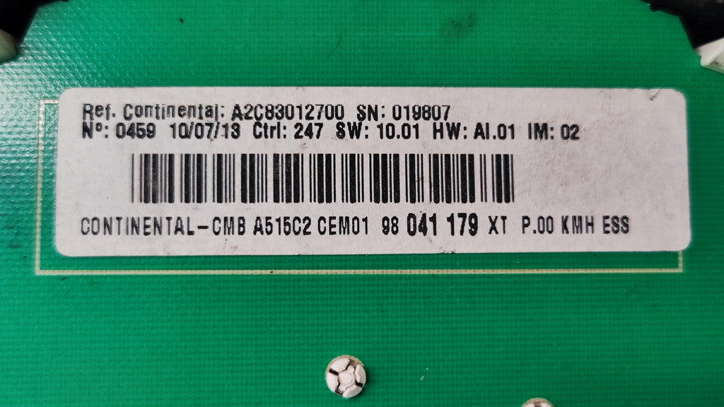 Quadro strumenti Citroen C3 1.2B 98041179XT 