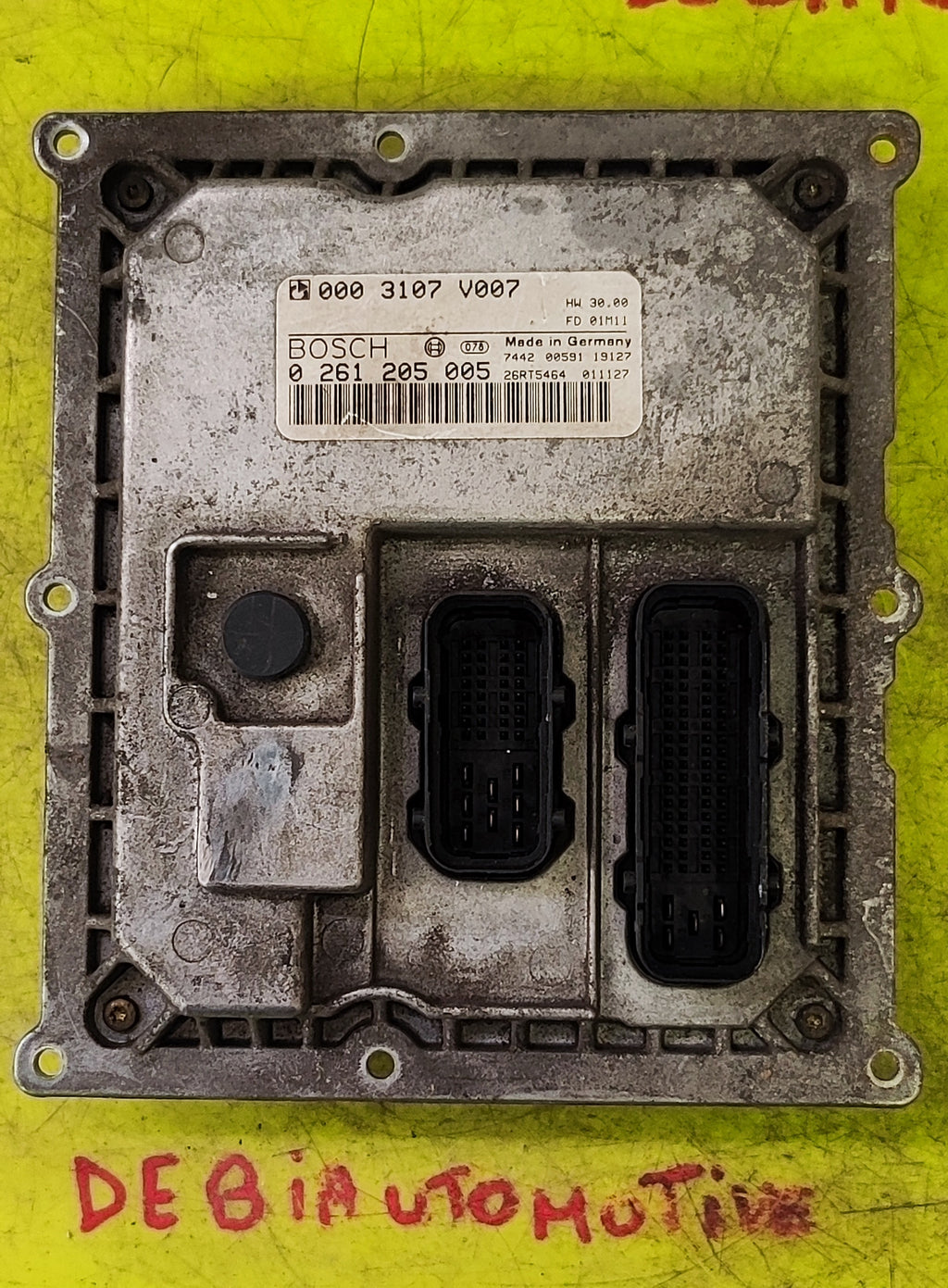 Centralina motore Smart Fortwo W/C450 benzina 0261205005 0003107V007 