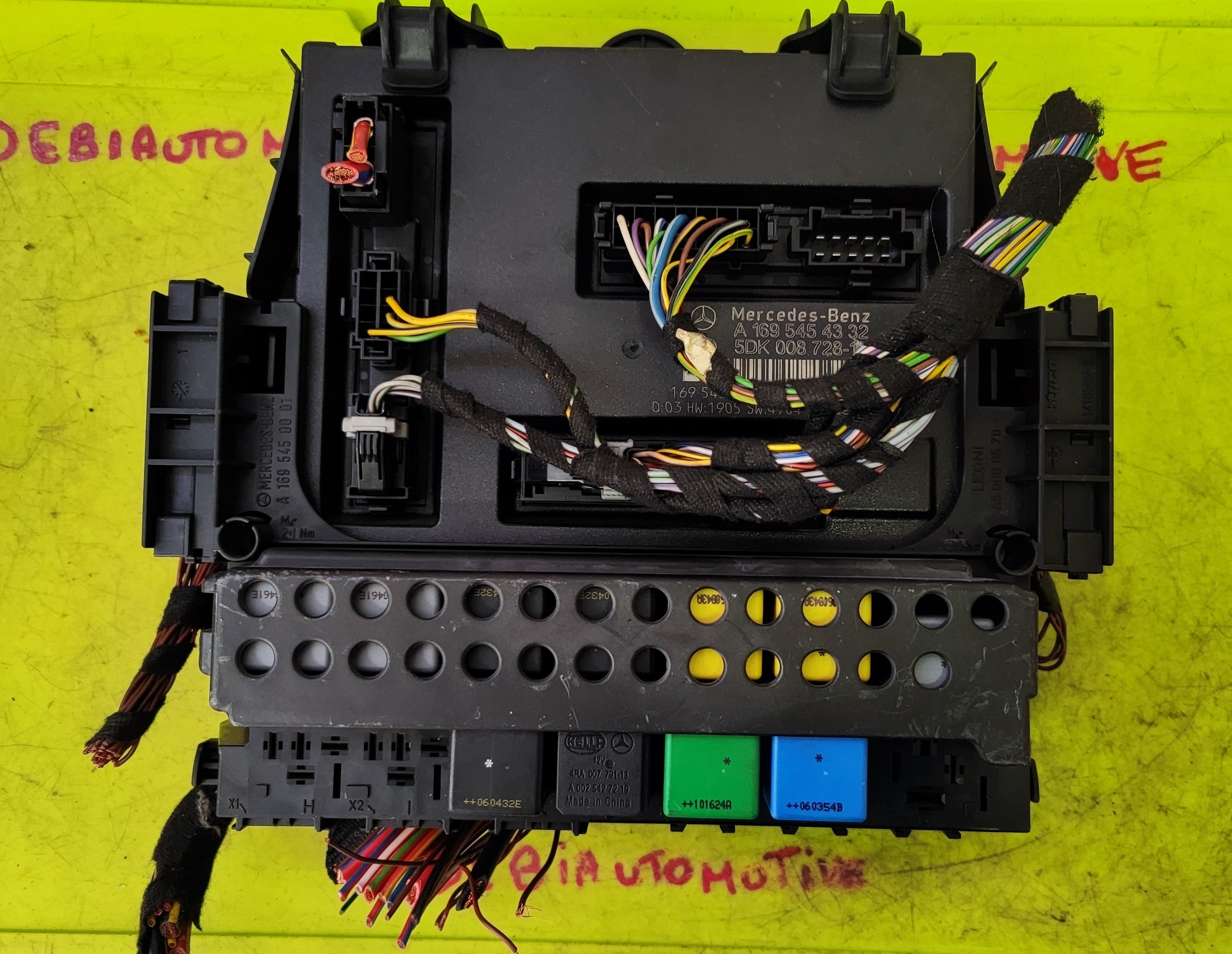 Centralina SAM Body Computer Mercedes-Benz Classe A W169 A1695454332 5DK008728