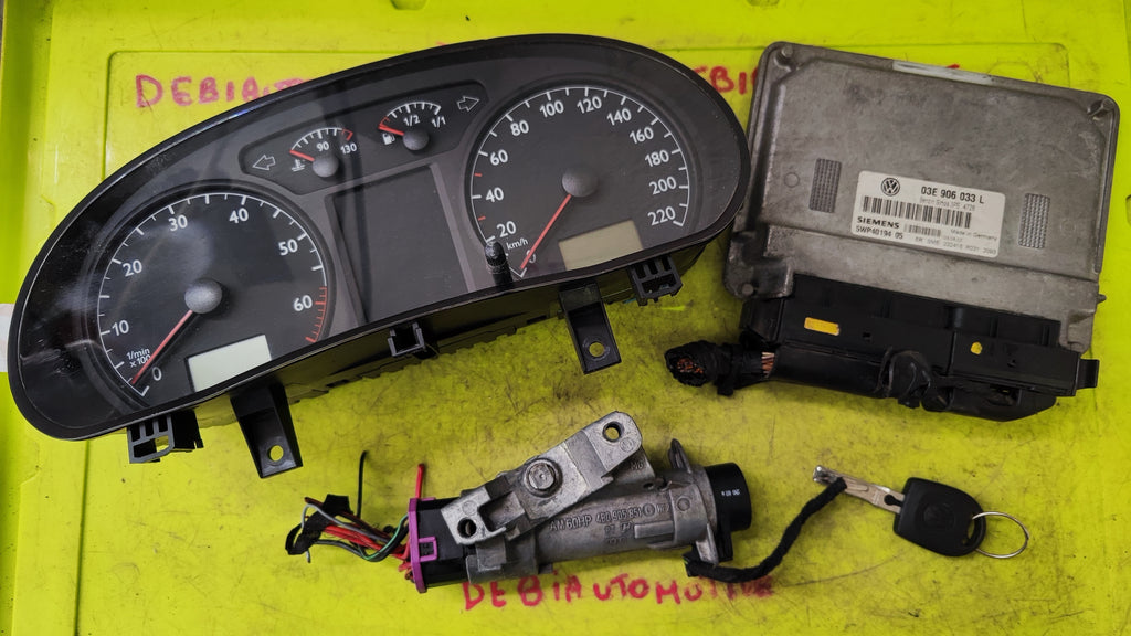 Kit accensione Volkswagen Polo 03E906033L 5WP40194 BENZ SIMOS 3PE  