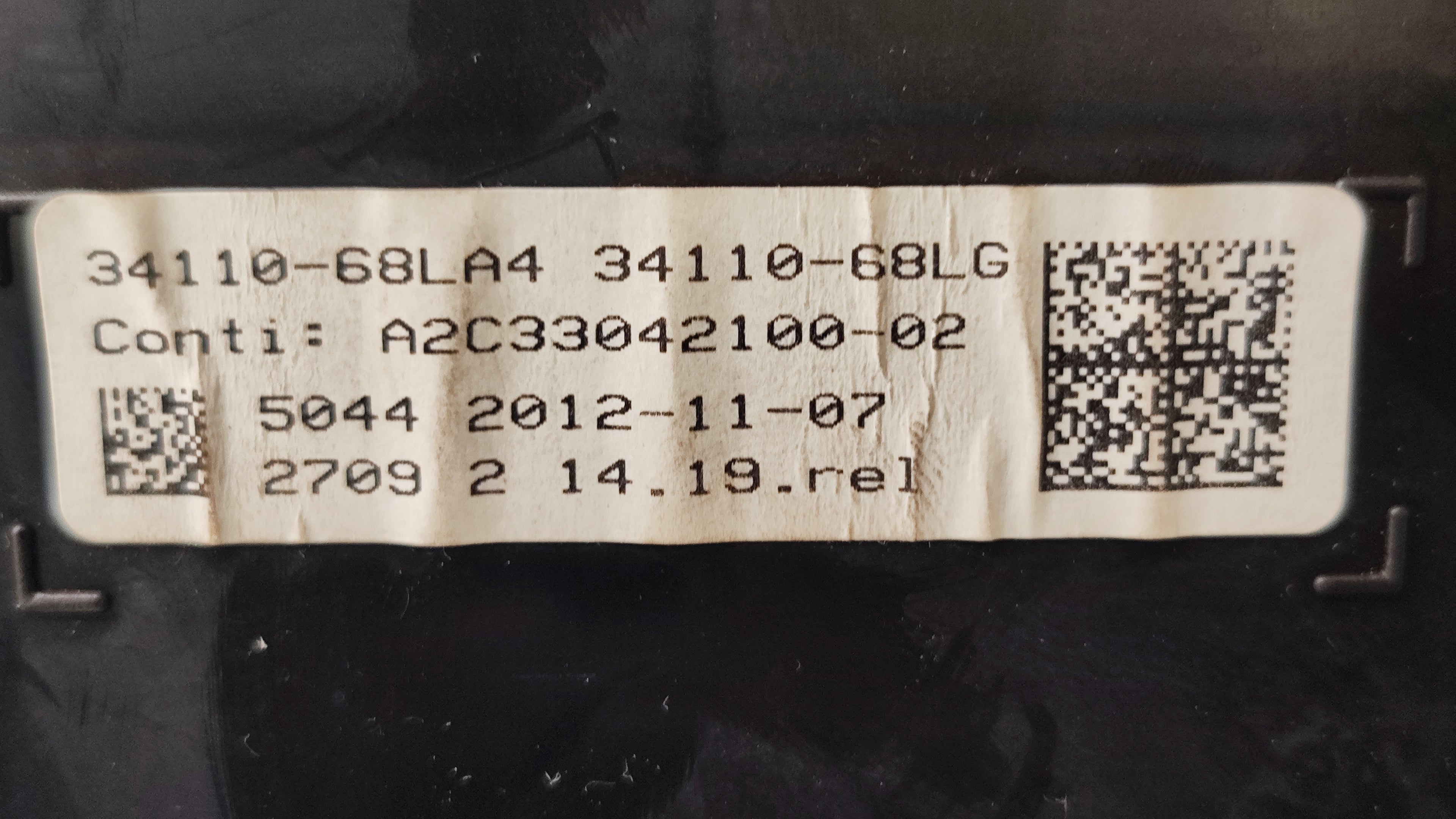 Quadro strumenti Suzuki Swift 1.2 B. 34110-68LA4 34110-68LG  