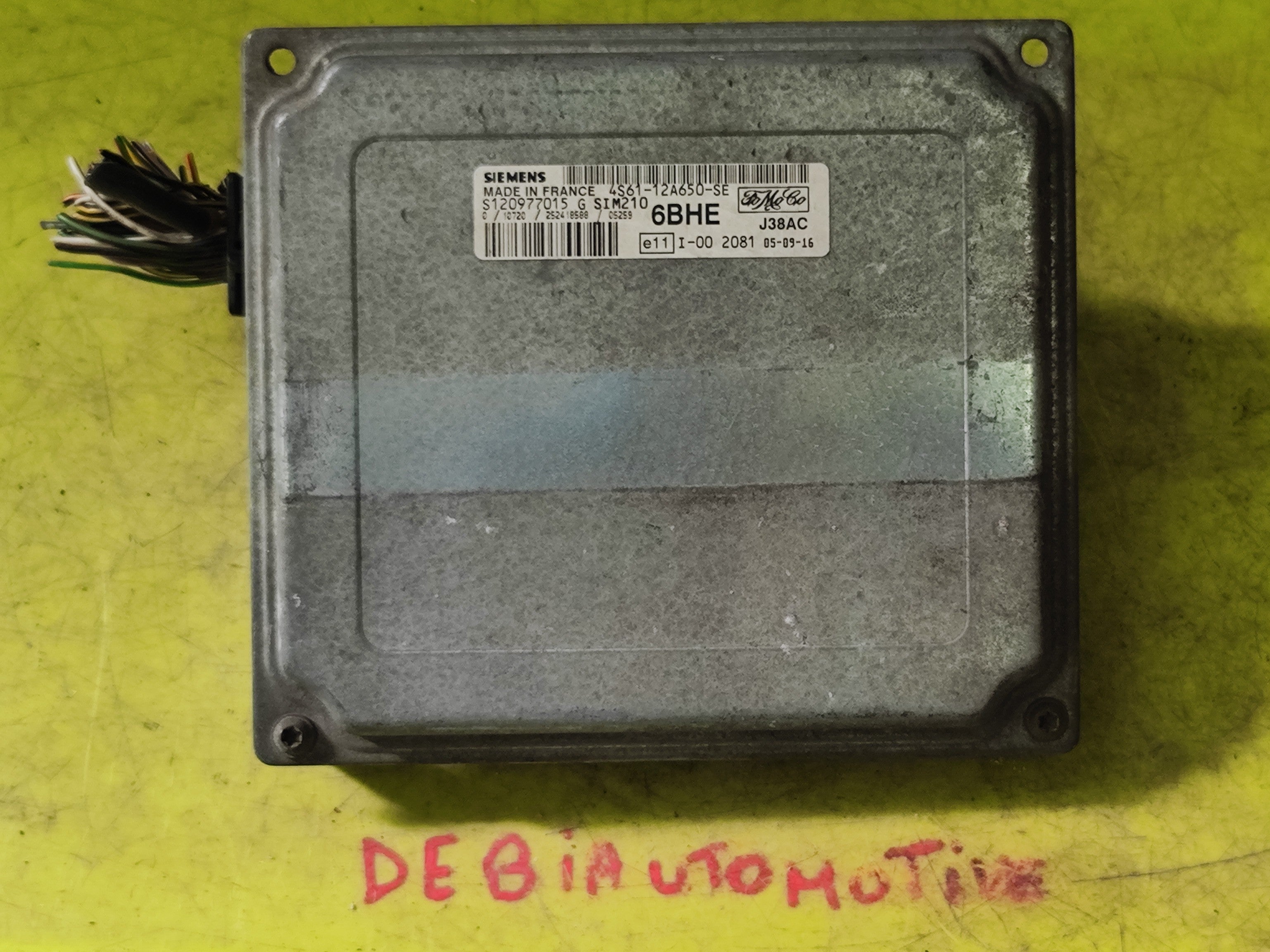 Centralina motore Ford Fiesta S120977015 G Sim210 6BHE