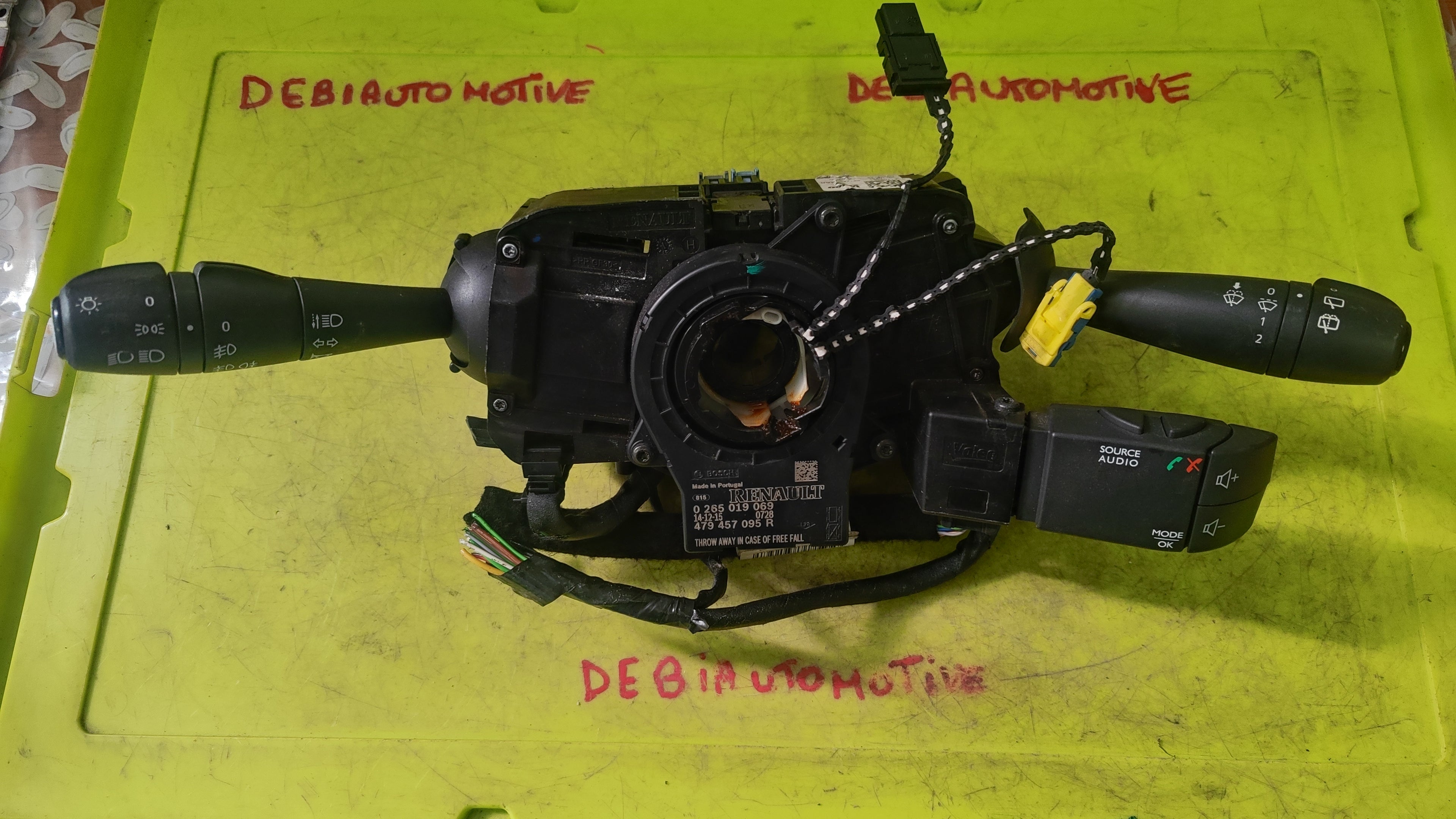 Devio luci con sensore angolo sterzata Renault Dacia Sandero 026501906
