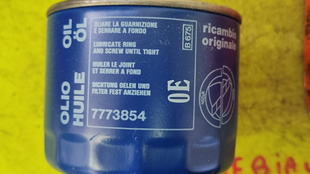 Filtro Olio originale Alfa Romeo Montreal 145 146 155 7773854 