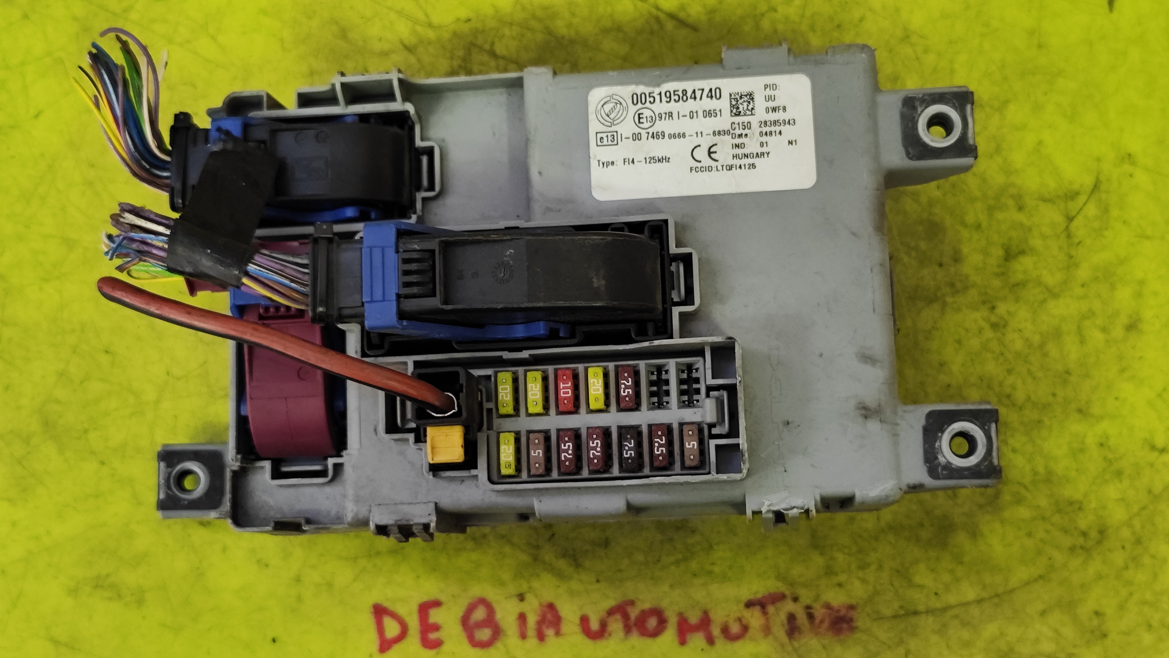 Body Computer Lancia Ypsilon 1.2 00519584740 