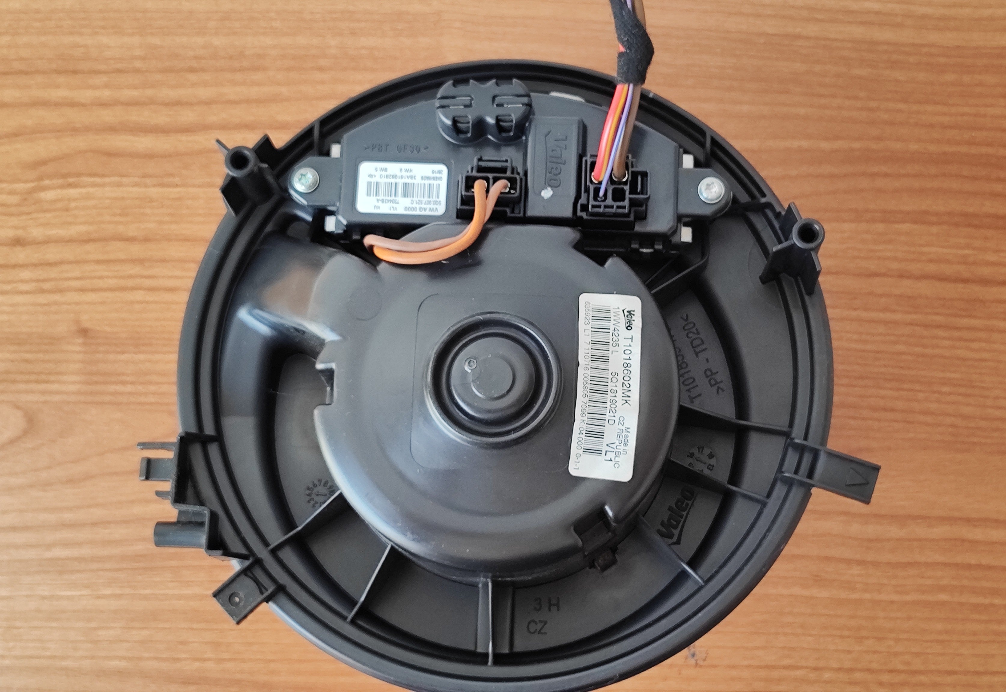 Ventola abitacolo Volkswagen Golf 7 5Q1819021D 5Q0907521C 