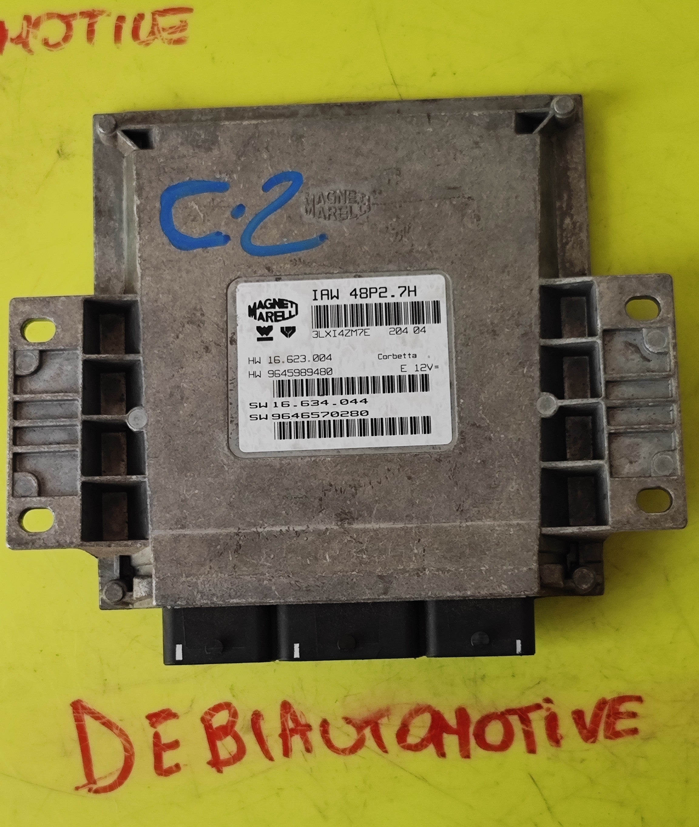 Centralina motore Citroen C2 Peugeot 206 IAW48P2.7H 9645989480