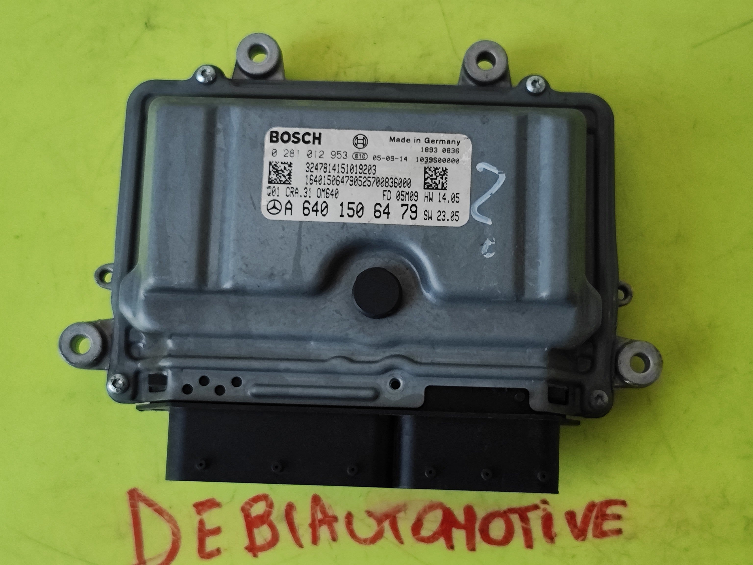 Centralina motore Mercedes-Benz Classe W245 B200 diesel 0281012953 A6401506479 
