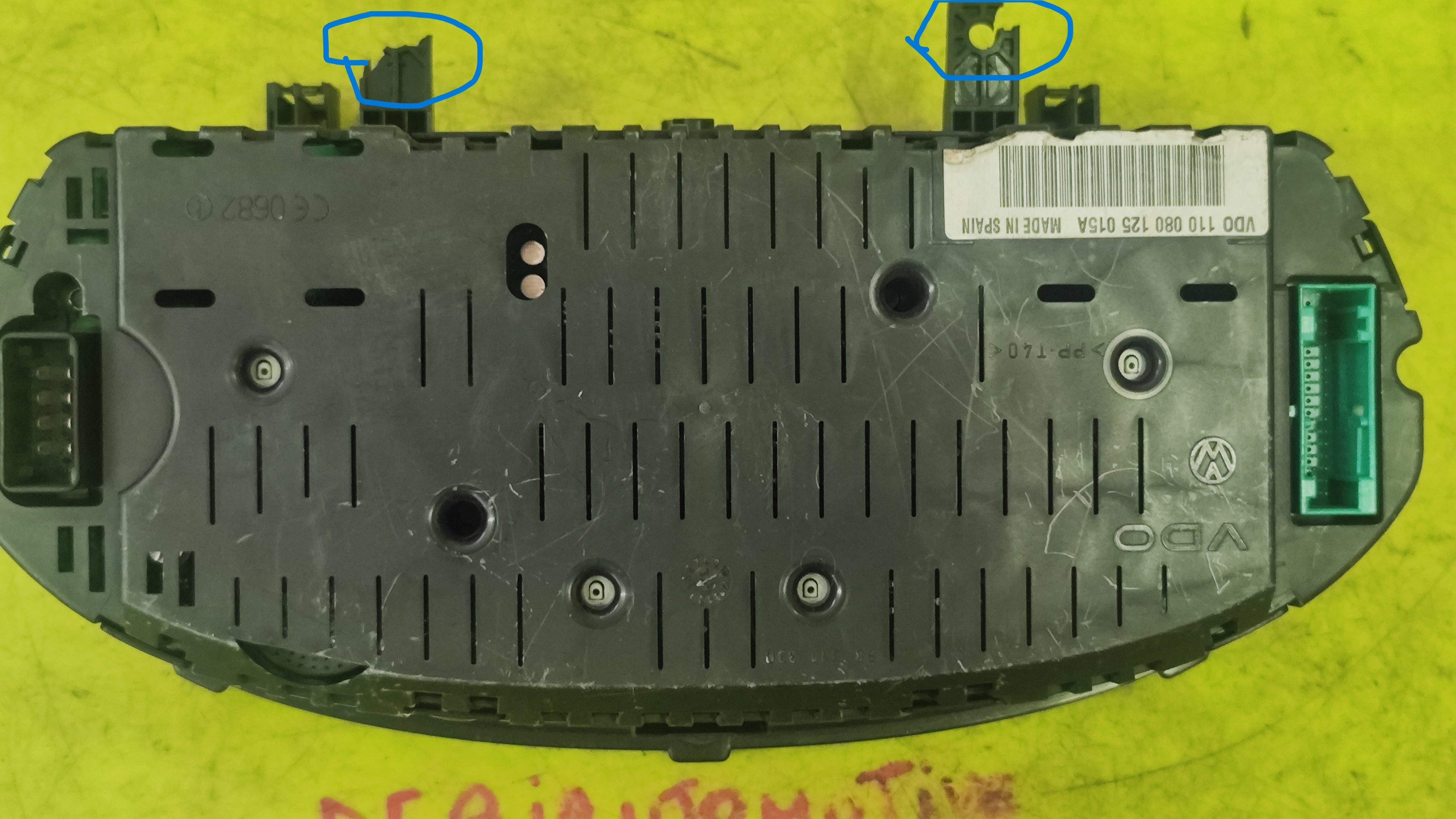 Quadro strumenti Volkswagen Polo diesel 6Q0920820L 