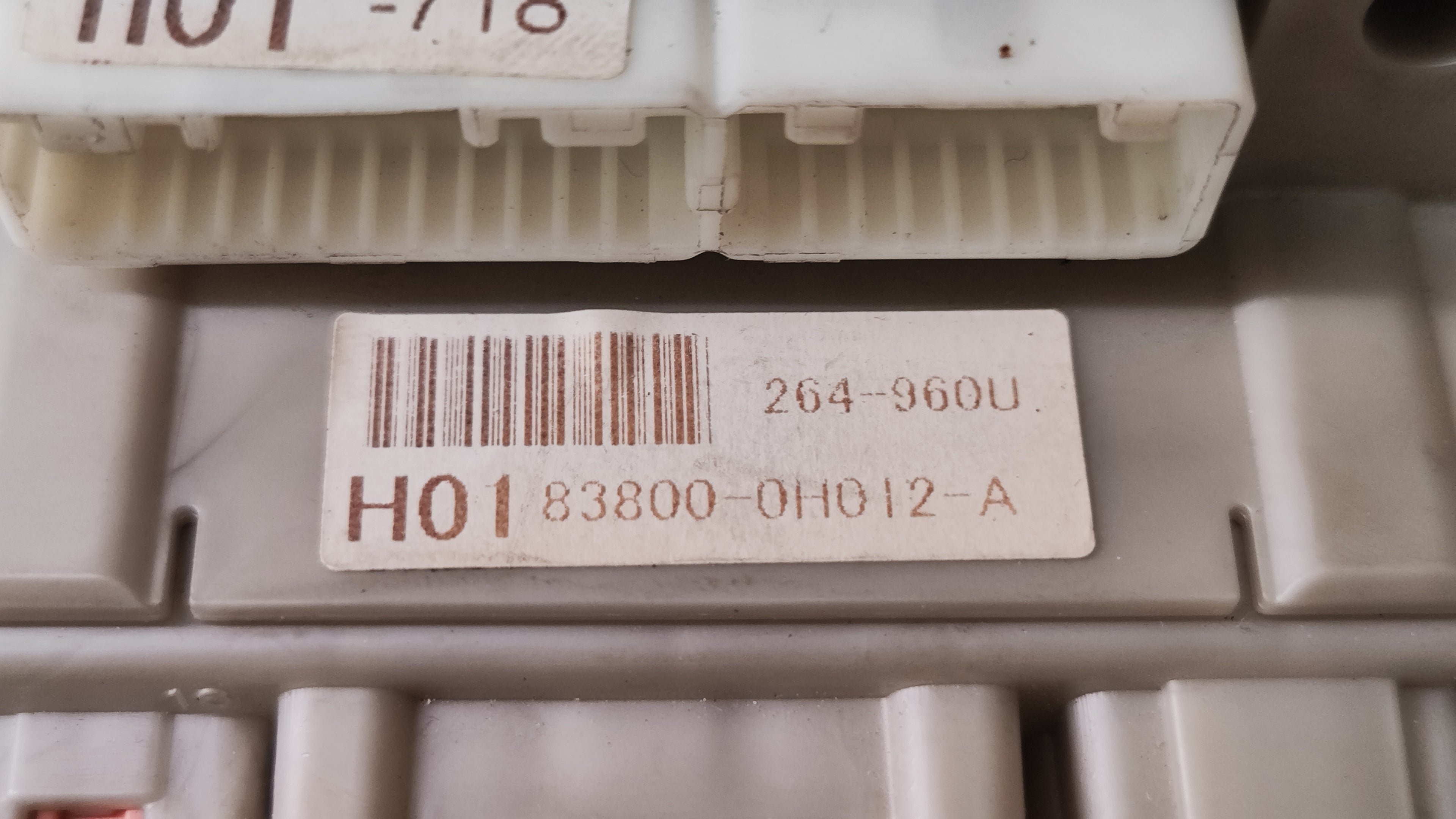 Quadro strumenti Toyota Aygo Citroen C1 Peugeot 107 cambio manuale 83800-0H012