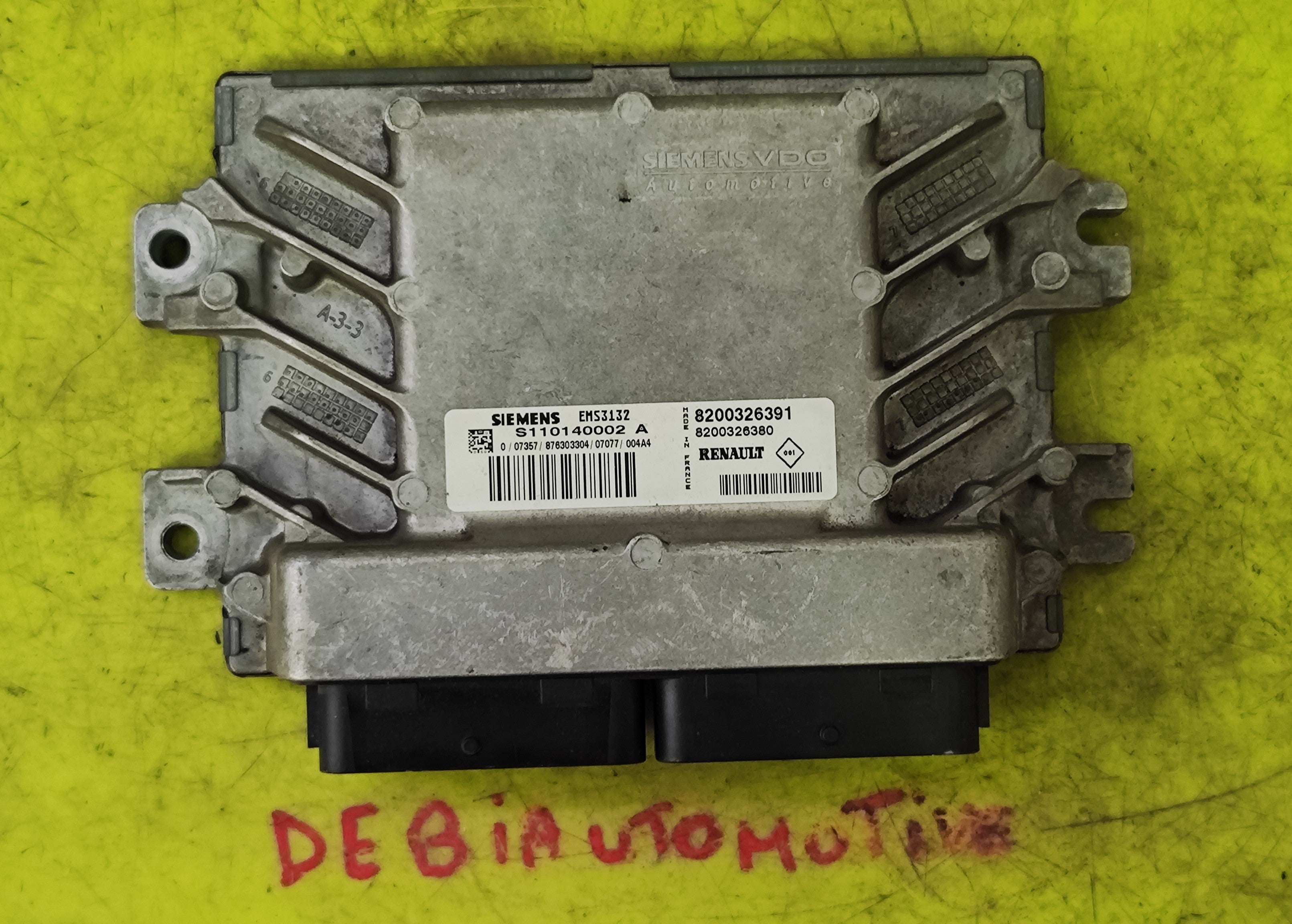 Centralina motore Renault Twingo 8200326391 82003263380 S110140002A EMS3132 