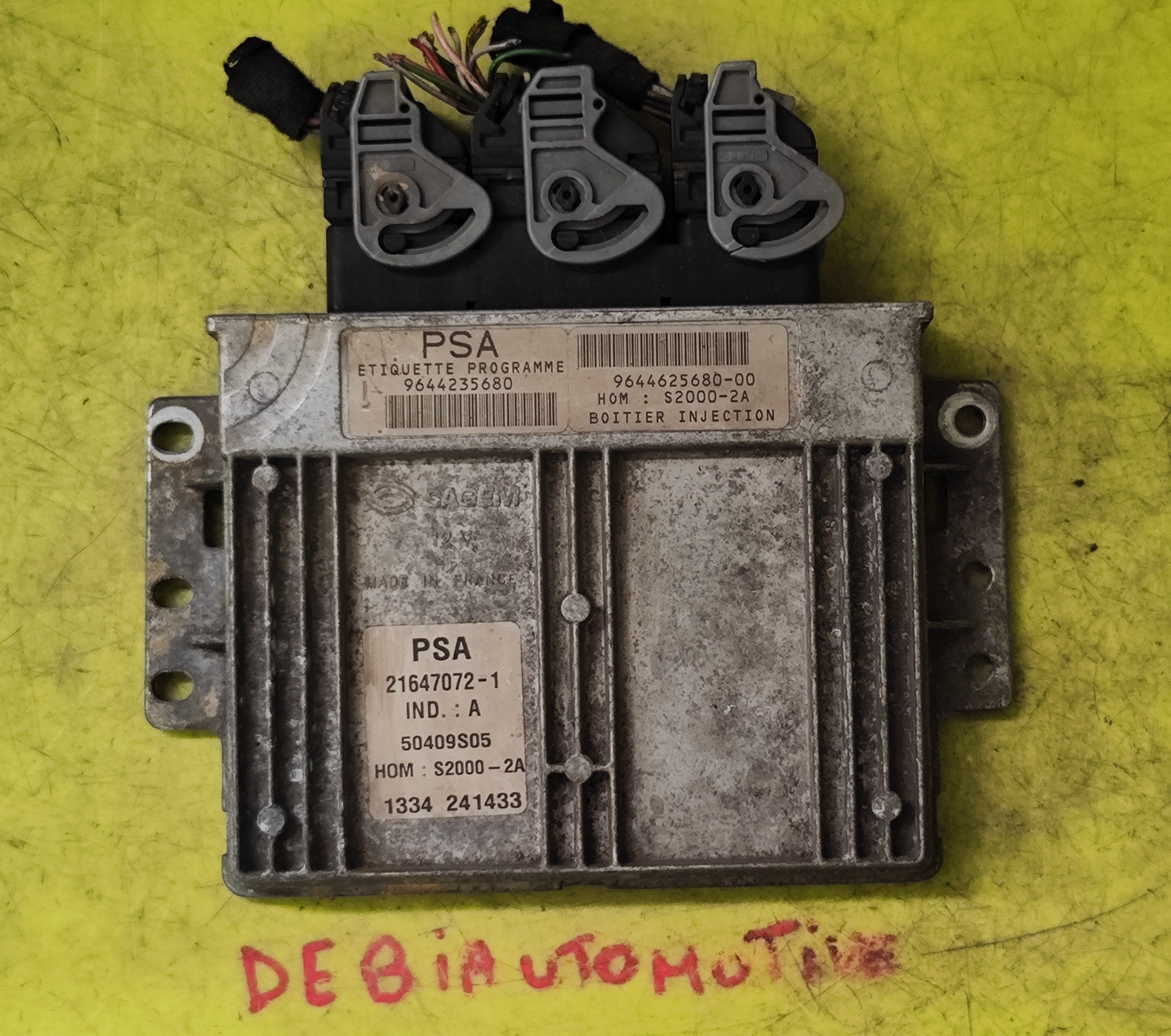 Centralina motore Citroen Peugeot 204 1.4 Benzina 9644625680 S2000-2A