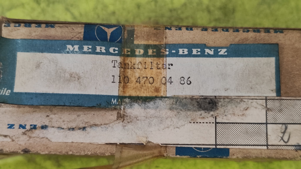 Filtro Carburante ottone Mercedes-Benz W110 115 123 124 Diesel 1104700486 