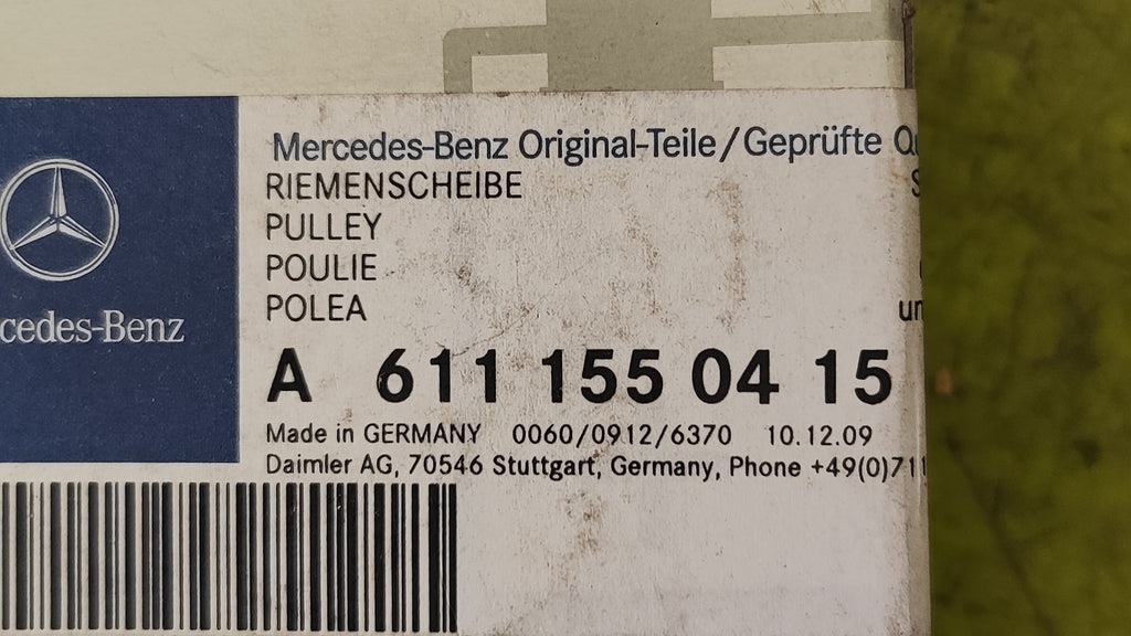 Puleggia alternatore Mercedes Classe C/CLK/E/M W203/210/463 C209 A6111550415