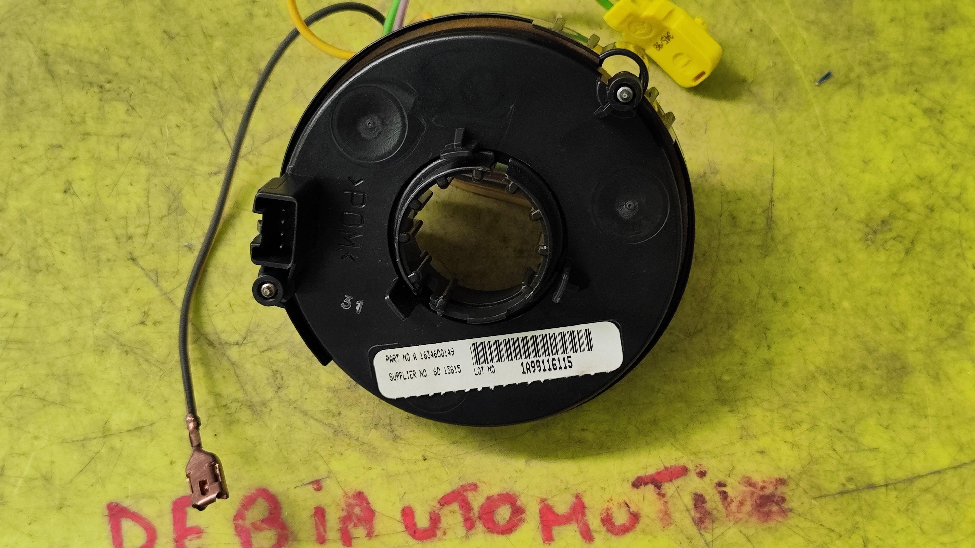 Contatto spirale airbag Mercedes-Benz ML W163 A1634600149 