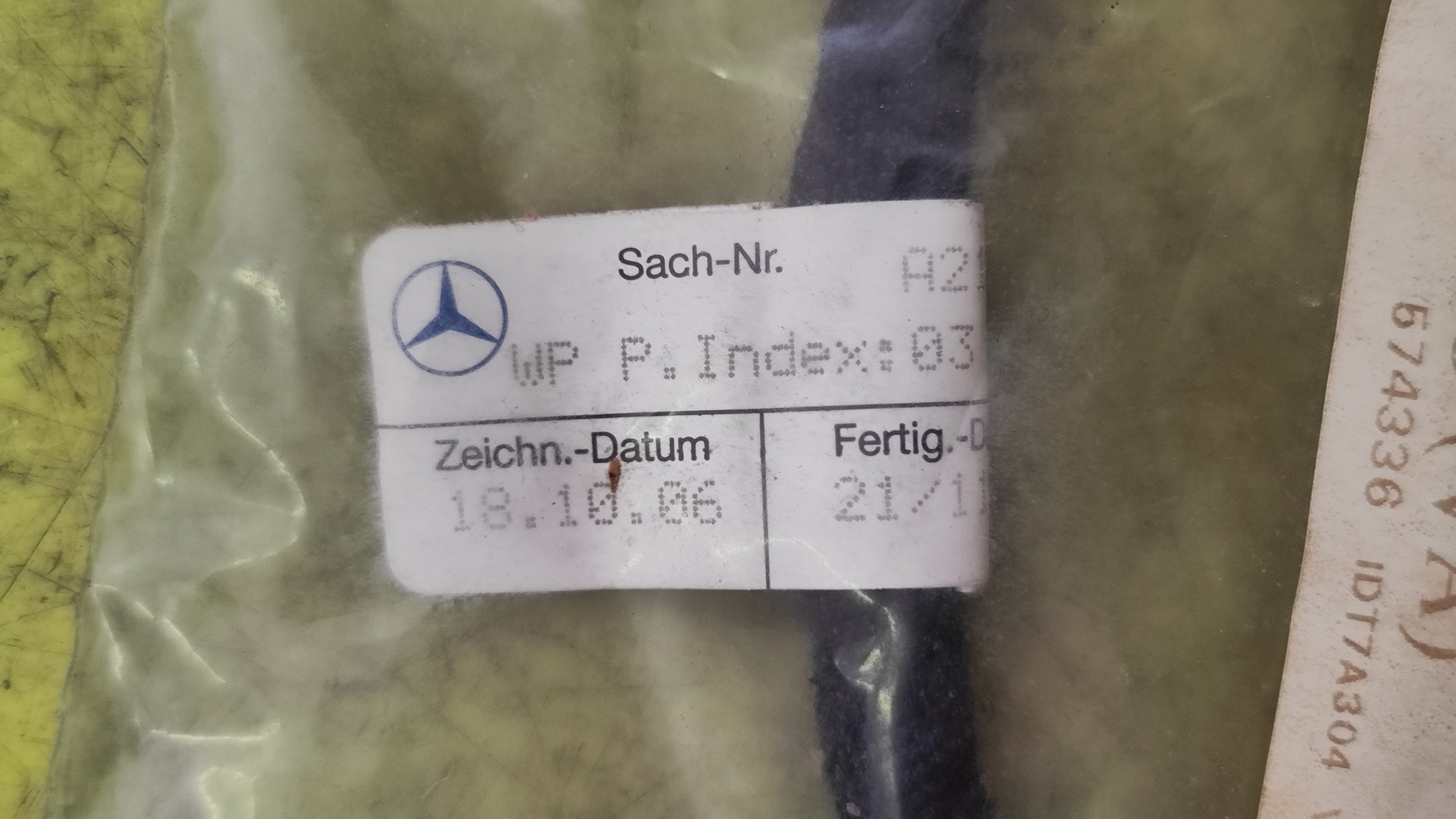 Cablaggio nuovo cavi piantone sterzo Mercedes-Benz classe E W/S211 A2114404509 