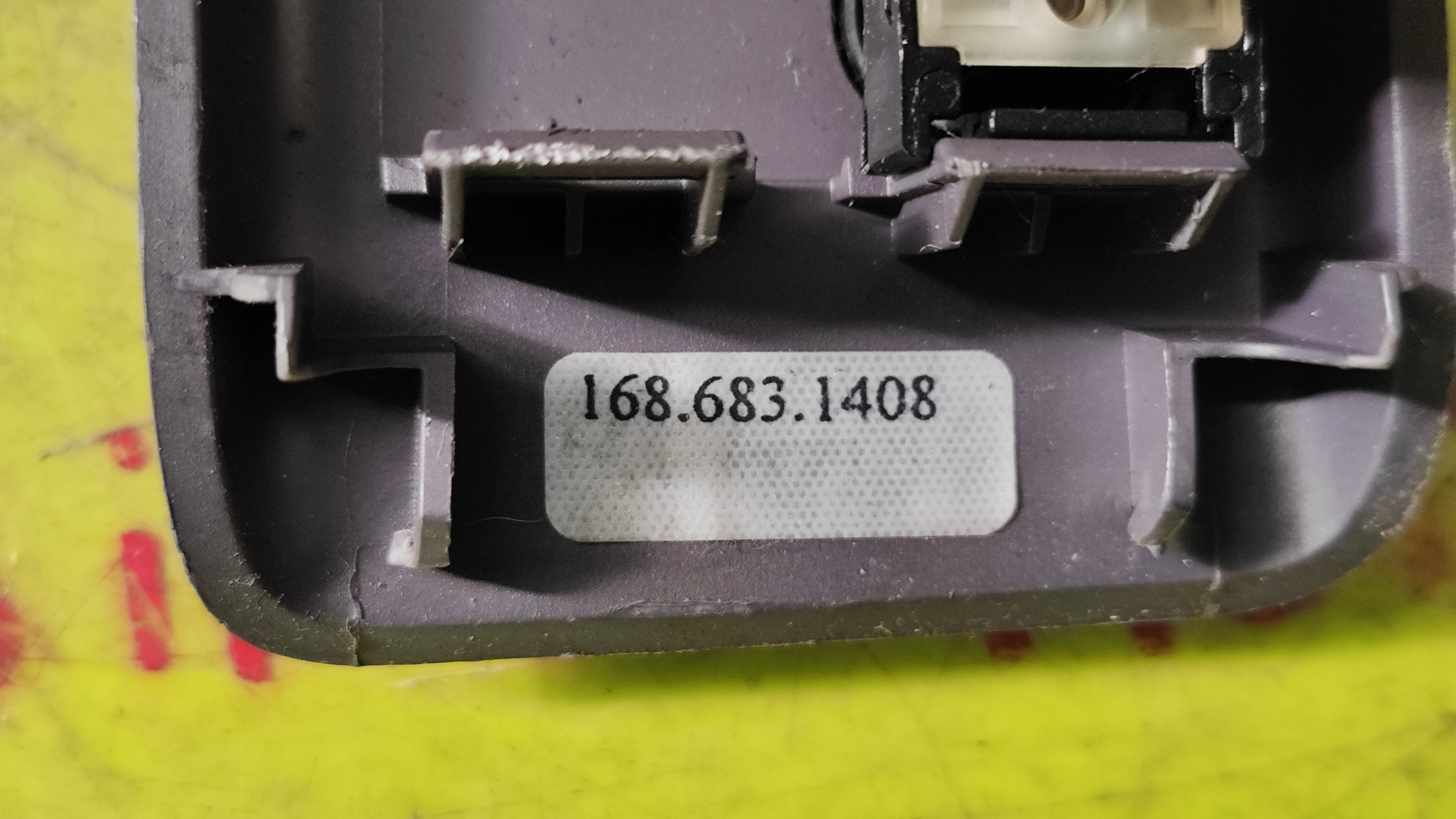 Pulsantiera alzacristalli anteriore sinistra Mercedes-Benz Classe A W168 1688202810 