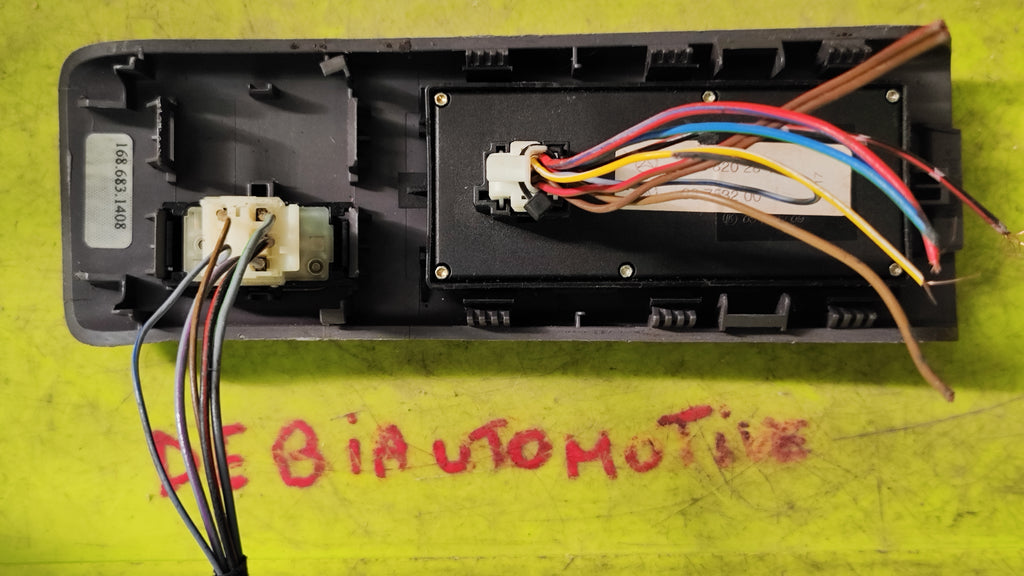 Pulsantiera alzacristalli anteriore sinistra Mercedes-Benz Classe A W168 1688202810 