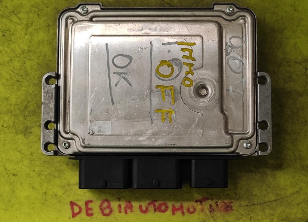 Centralina motore IMMO OFF Peugeot 308 1.6D 0261201863 9666235880 MEV 17.4 