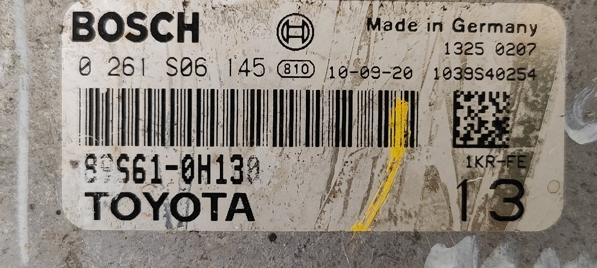 Kit accensione Toyota Aygo 1.0B cambio manuale 0261S06145 89661-0H130 