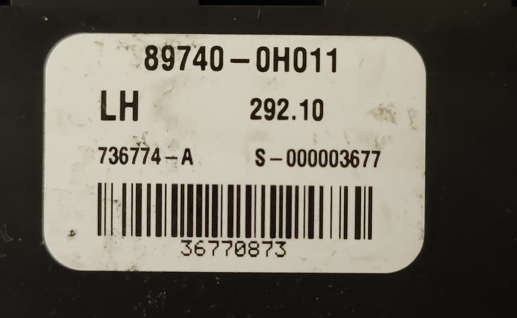 Kit accensione Toyota Aygo 1.0B cambio manuale 0261S06145 89661-0H130 