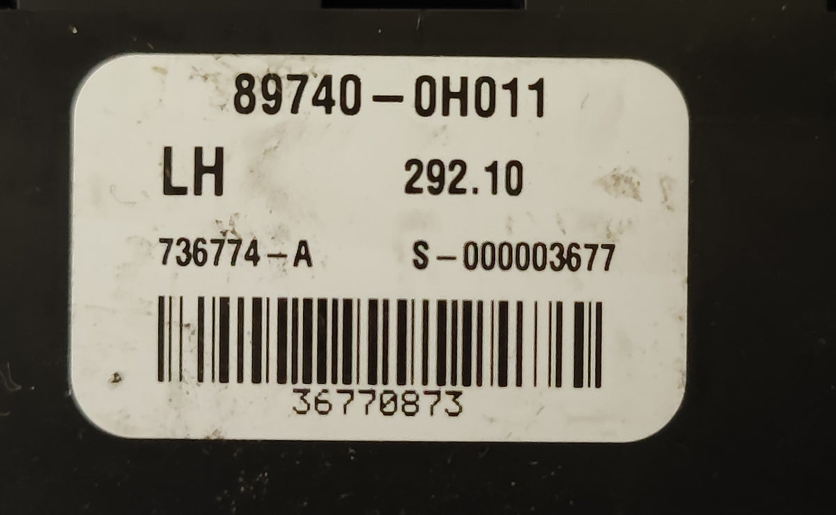 Kit accensione Toyota Aygo 1.0B cambio manuale 0261S06145 89661-0H130 