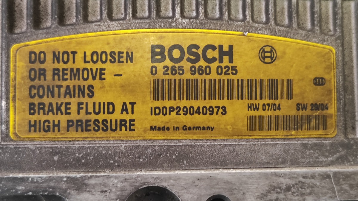 Pompa SBC Mercedes-Benz Classe E W211 SL R230 A0054317212  0265250088 0265960025