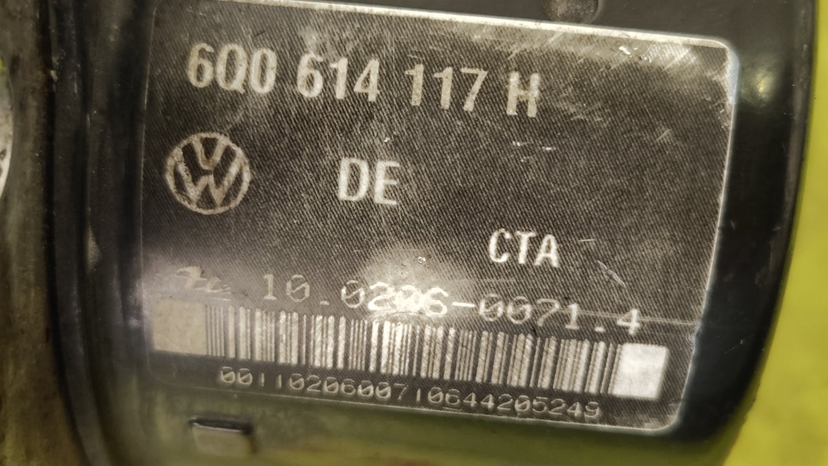 Centralina ABS Volkswagen Polo 6Q0907379L 6Q0614117H  