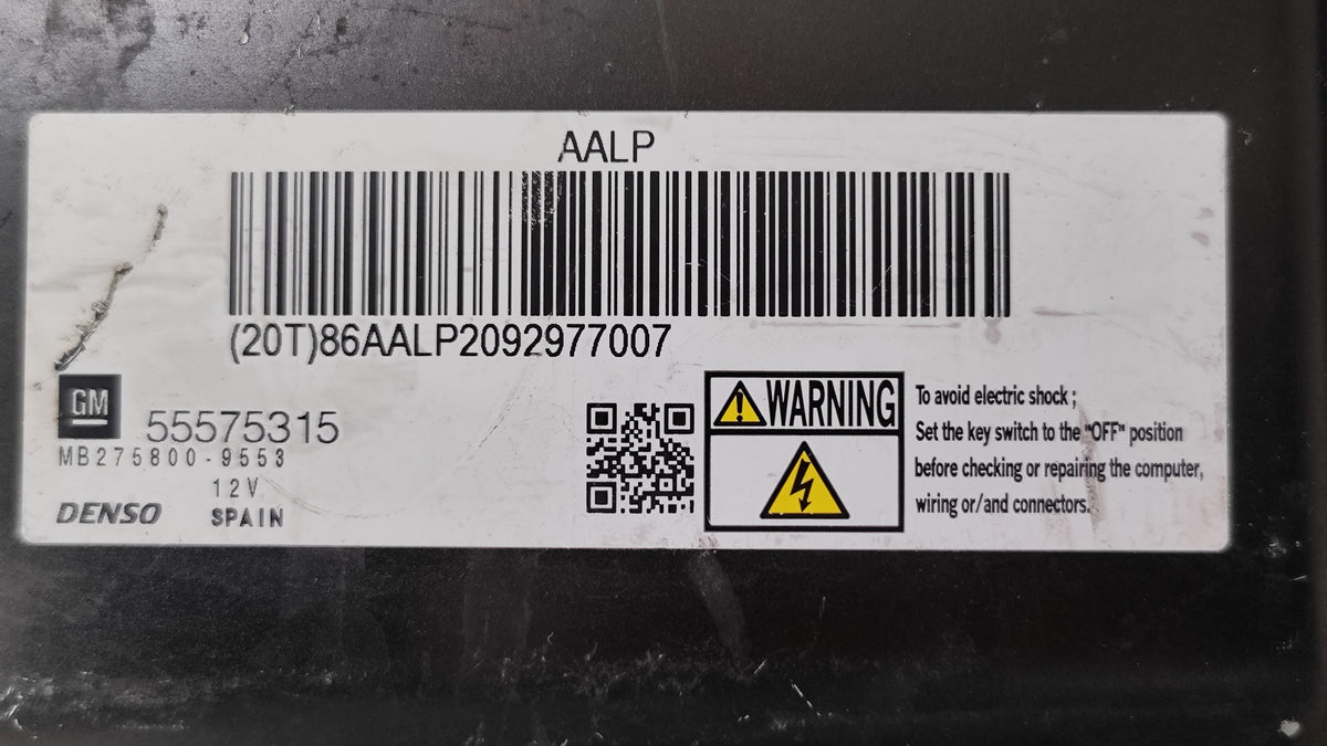 Centralina motore Opel Astra J 55575315 MB275800-9553