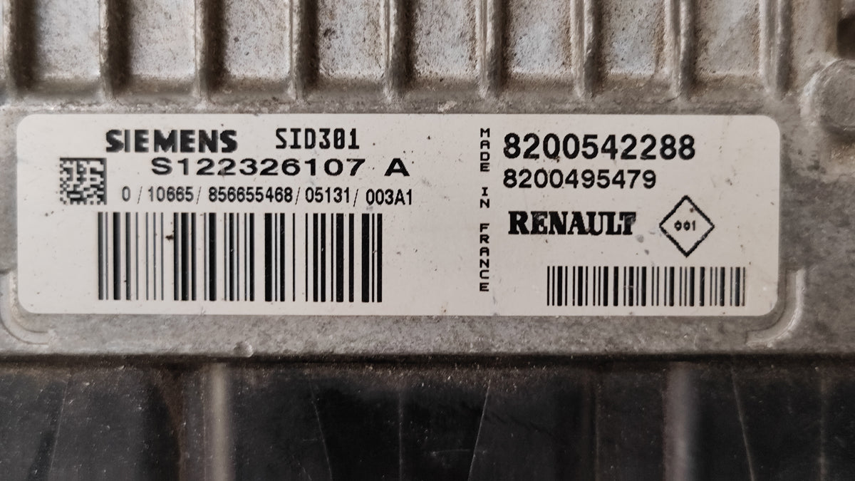 Centralina motore SID301 Renault Megane 1.5D 8200542288 