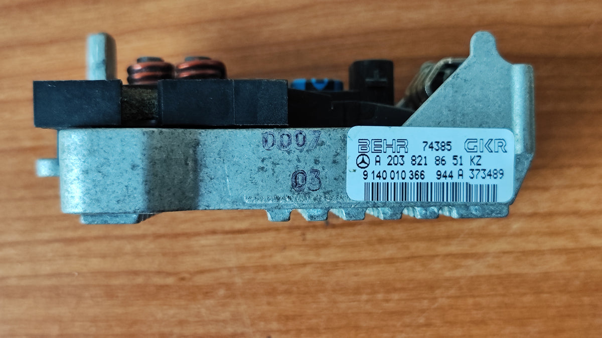 Resistenza ventola abitacolo Mercedes-Benz A2038218651 