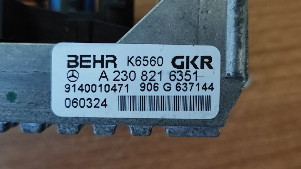 Resistenza ventola Mercedes-Benz  SLK R171 A2308216351 