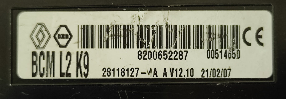 Centralina BCM L2K9 Renault Clio II 8200652287