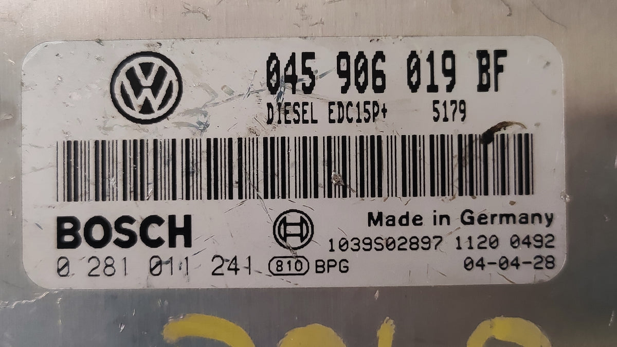 Centralina motore VW Polo 1.4TDI 0281011241 045906019BF